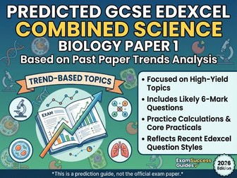 GCSE Edexcel Combined Science Biology Paper 1 (Higher)
