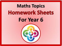 maths homework ideas year 6