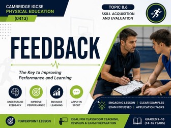 Cambridge IGCSE PE 0413: Feedback