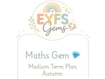 Nursery Medium Term Planning Map - Maths