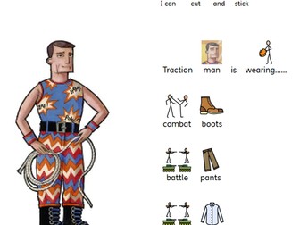 Traction Man Outfits Differentiated SEN ASD