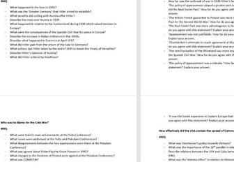PDF (Nearly) All CIE History IGCSE Past Paper Questions for Intl Rel, Cold War, Gulf, Germany