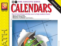 Calendars: Vocabulary & Time Concepts