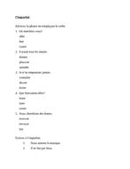 Imparfait (Imperfect Tense in French) Worksheet 4 | Teaching Resources