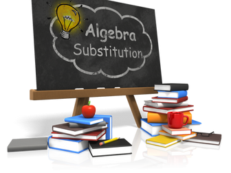 Introduction to Substitution animated PowerPoint + Worksheet Functional Skills L2 GCSE