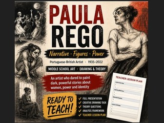 Paula Rego: Narrative Art and Expressive Figure Drawing Lesson