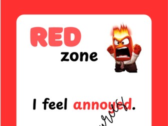 Zones of Regulation Posters