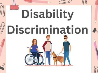 Disability Discrimination Form Time Tutorial