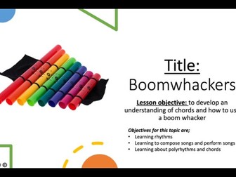 Boomwhackers SOW Practical