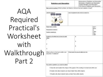 AQA Science Required Practical Worksheet Part 2