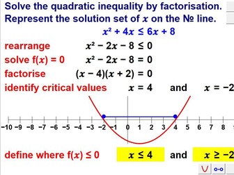 Inequality Symbols, Variables & Number Lines