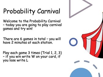 Probability Carnival - Intro to Probability