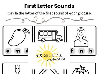 KS1 Phonic Letter Sounds Worksheets