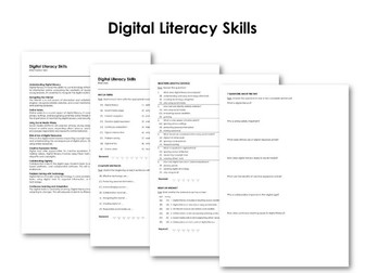 Digital Literacy Skills