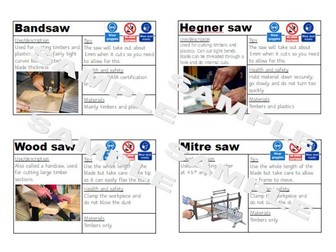 Timbers tools and equipment (AQA)