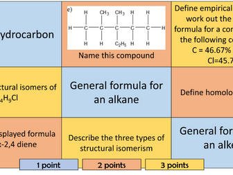 Module 4 retrieval quizes OCR A Chemistry