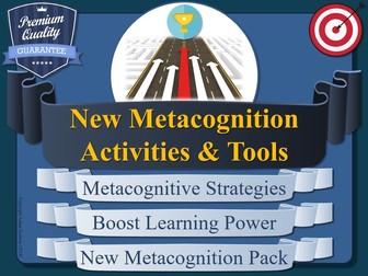 New Metacognition Tools & Activities