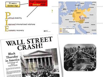The Treaty of Versailles to the Wall Street Crash