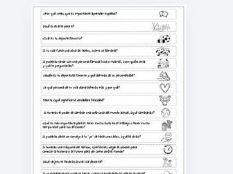 Spanish Conversation Starter Prompts: ¿Qué me cuentas?