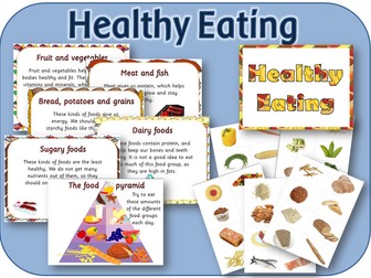 Healthy Eating display