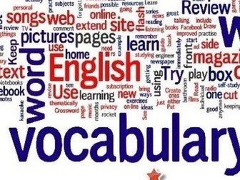 Improving Vocabulary Websites/Resources - Professional Development - CPD