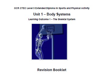 Skeletal System Revision Booklet