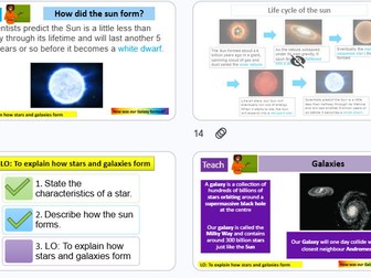 Stars and Galaxies KS3 Science