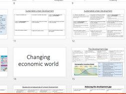 aqa a level geography paper 2 revision