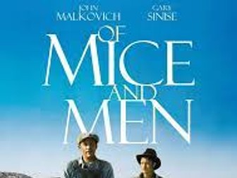 Of MIce and Men unit of work, including powerpoints