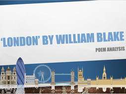 Poem Analysis - 'London' by William Blake | Teaching Resources