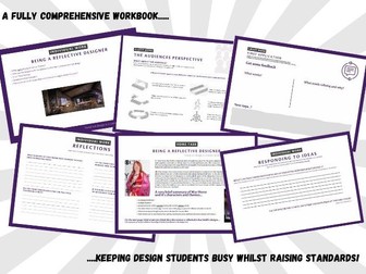 GCSE and Alevel Drama Design Workbook