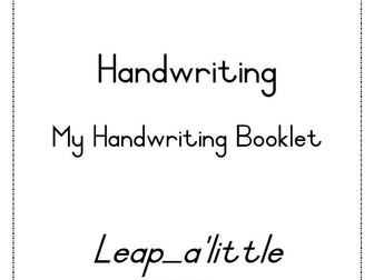 Handwriting Booklet
