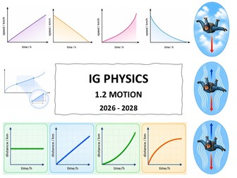 IG Physics 1.2 Motion