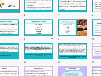 RUAE Unit for National 5 & Higher English