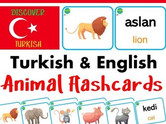 Turkish / English Flashcards - Animals / Hayvanlar