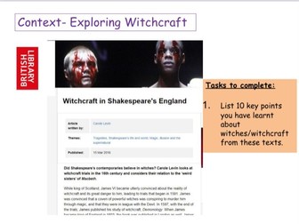 Context to understand ‘Macbeth’