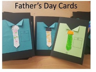Father's Day tie Card