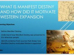Manifest Destiny - Lesson | Teaching Resources