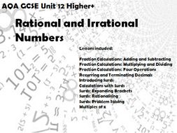 AQA Unit 12 Higher+