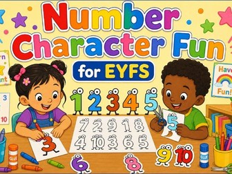 Number Character Fun for EYFS