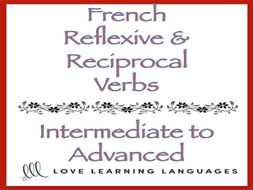 French reflexive and reciprocal verbs, idiomatic verbs included ...