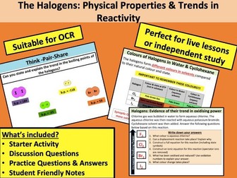 The Halogens: Properties & Reactivity