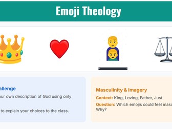 Anthropomorphic and Gender-Specific Language About God