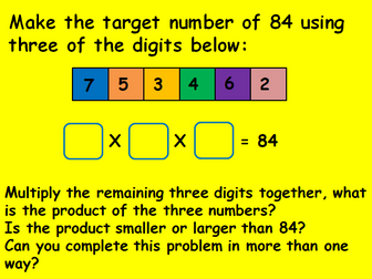 Year 4 multiply by 3 numbers ppp