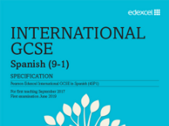 IGCSE/GCSE Spanish - Last minute revision resources
