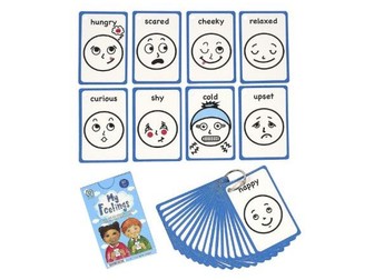 My Feelings Cards & Emotions 27 PECS Flashcards For Special Needs, Autism As Cue Cards Etc
