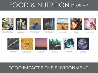 Food & Nutrition - Display - The Environmental Impact of Food