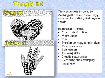 Tangle it! - Mindfulness activity