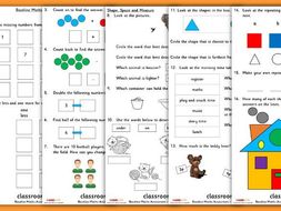 Year 1 Start of Year Baseline Assessment