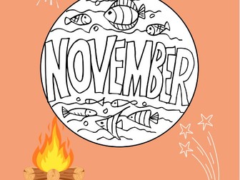 Wellness Warriors Planner - November